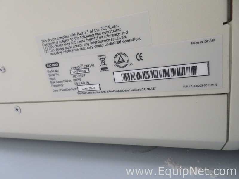 Analisador Bio-Rad ProteOn XPR36