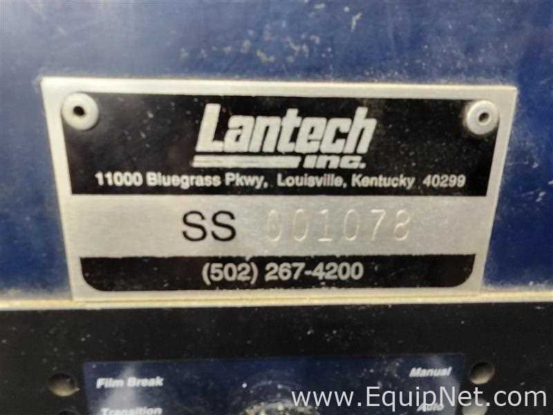 Envolvedora de Tarimas Lantech 