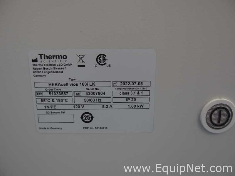 Thermo Scientific HERAcell Vios 160i LK CO2 Incubator