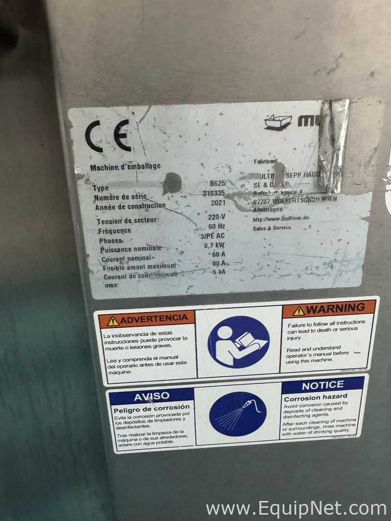Seladora a Vácuo Multivac B625