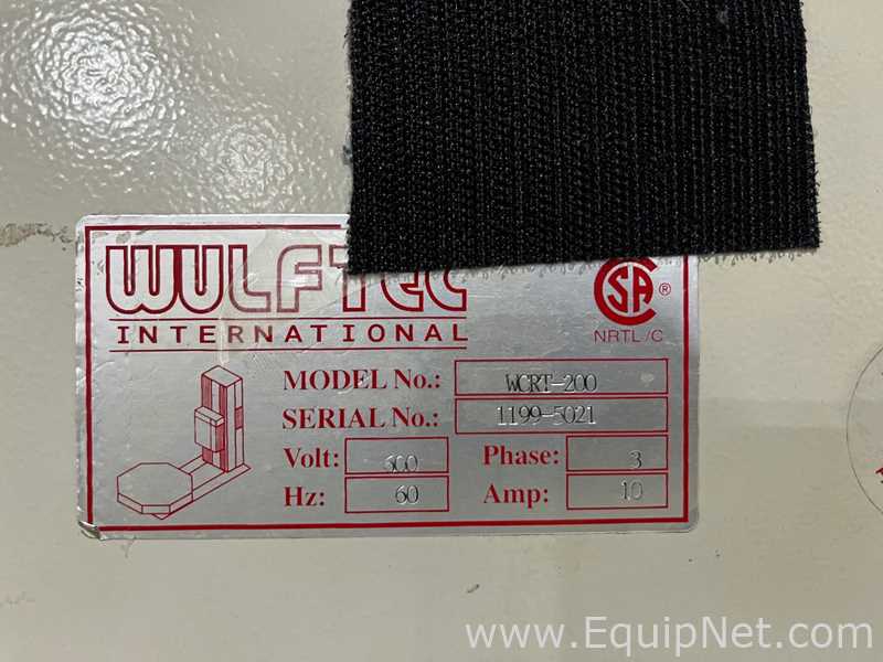 Envolvedora de Tarimas Wulftec International Inc. WCRT-200