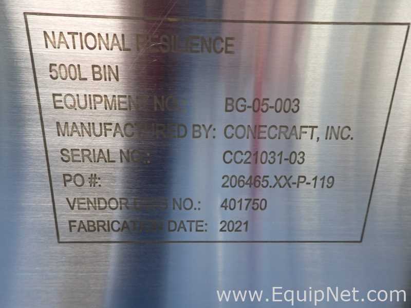  Cone Craft Inc. 500 Liter