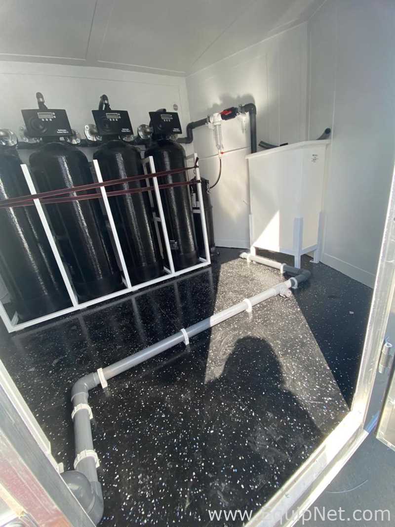 Ampak 40,000 GPD Fully Equipped X-Works Reverse Osmosis System installed in a 24 ft Trailer