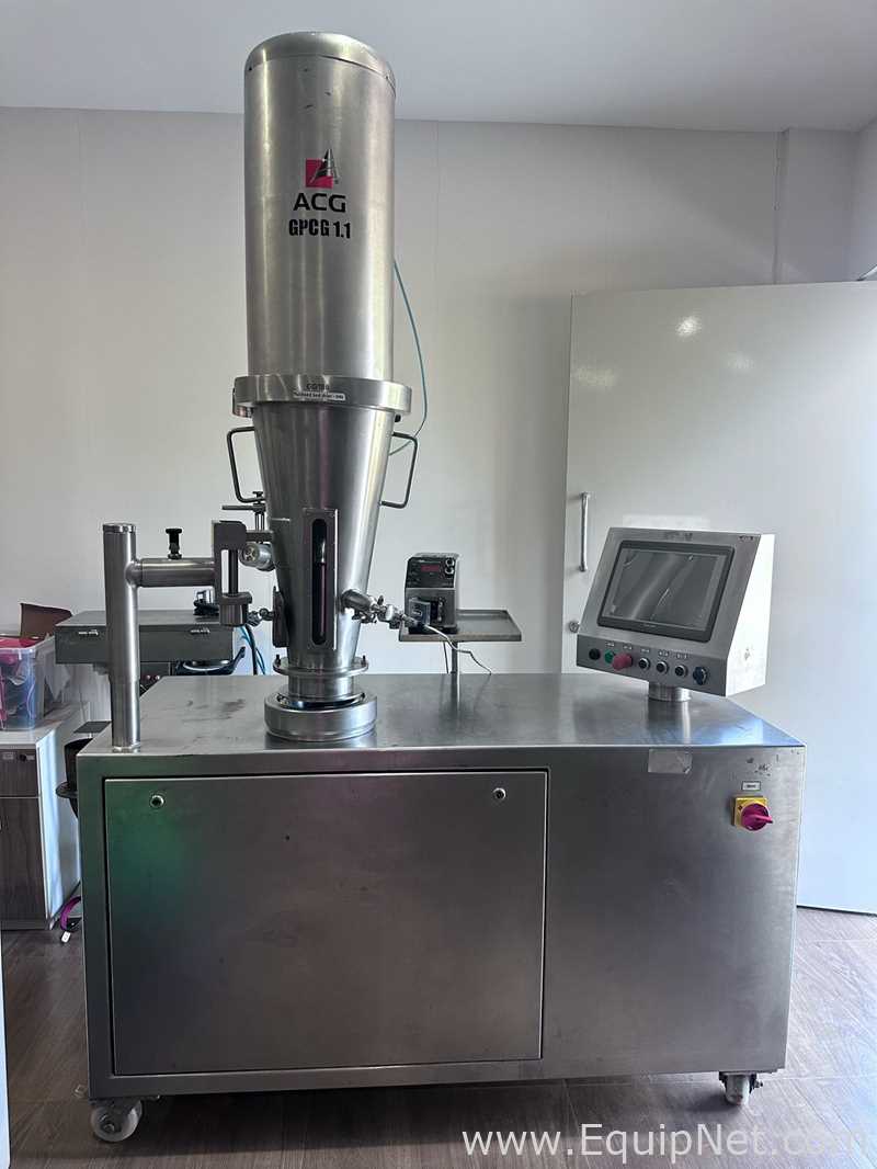 ACG Pam Pharma Technologies GPCG 1.1 Fluid Bed Dryer