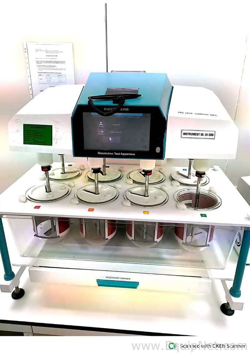 Lot of Laboratory Equipment: Balances, Dissolution Systems, Density Meter and HPLCs