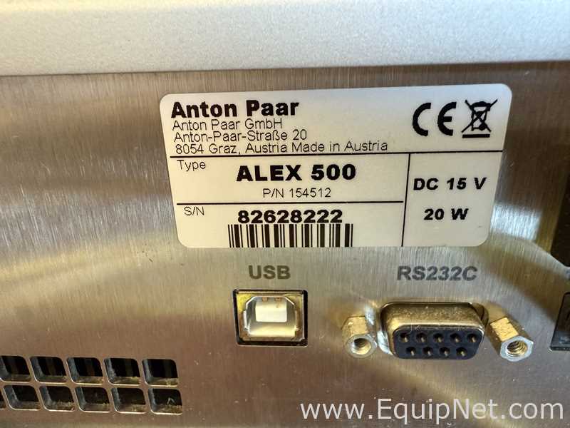 Equipamento de fabricação de cerveja e destilação Anton Paar Alex 500