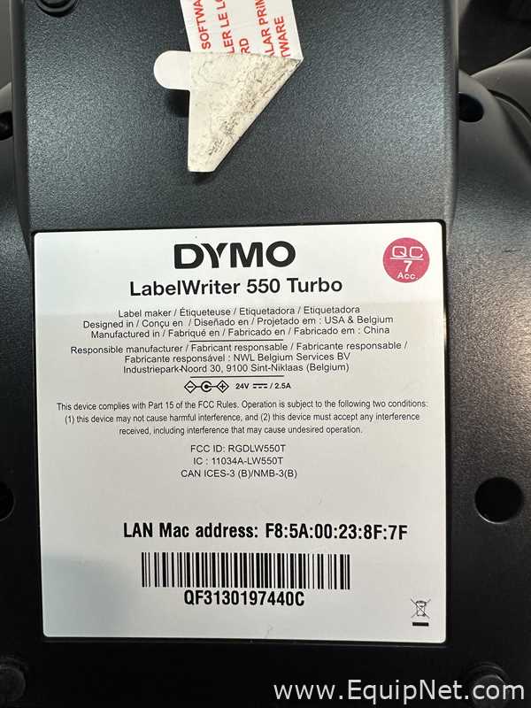 Lote de 4 Impresora, Escáner o Copiadora Dymo 