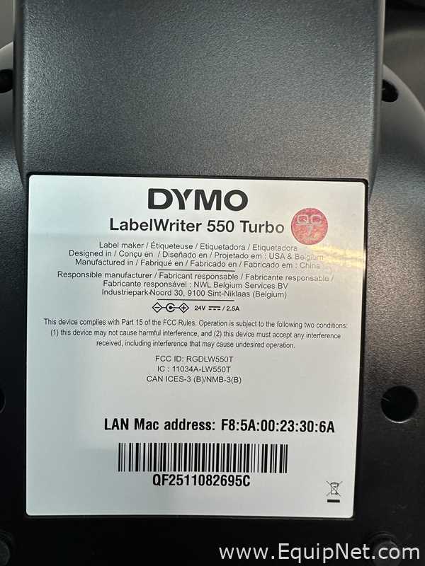 Lote de 4 Impresora, Escáner o Copiadora Dymo 