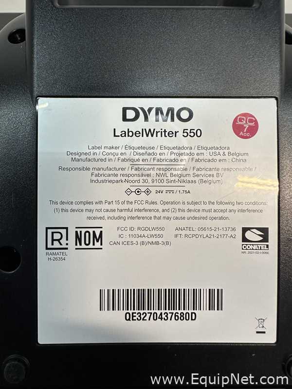 Lote de 4 Impresora, Escáner o Copiadora Dymo 