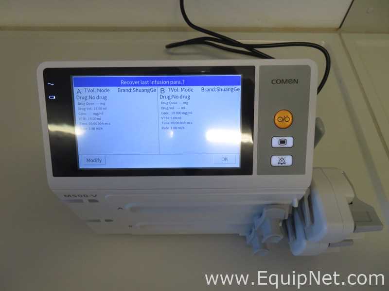 Comen M500-V Veterinary Double Syringe Pump