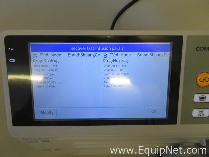 Comen M500-V Veterinary Double Syringe Pump