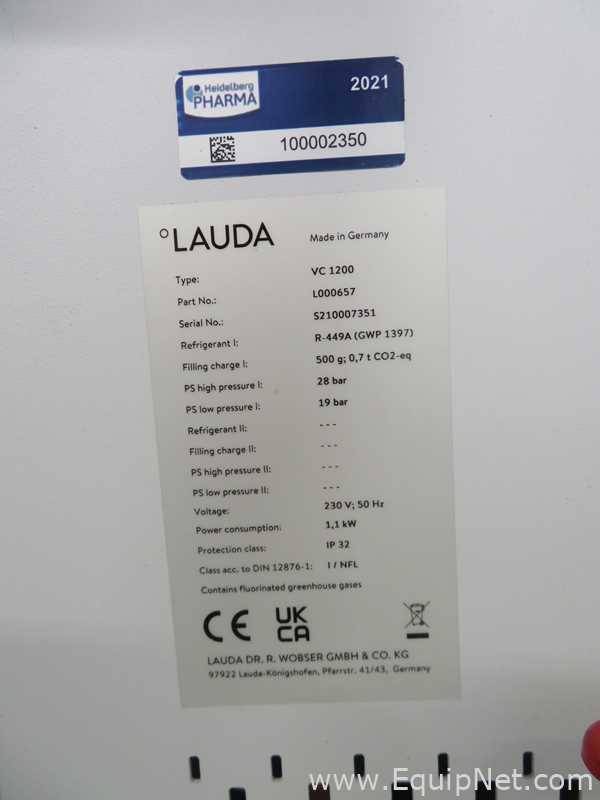 Lauda VC 1200 Circulation Cooler