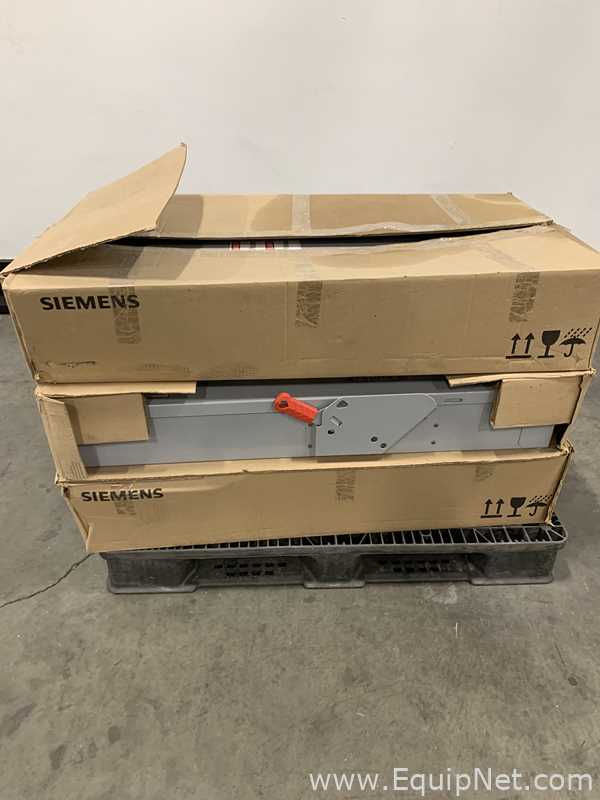 One Lot of Three Siemens HR365RA 600VAC - 400 Amp Heavy Duty Safety Switch