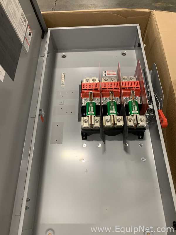 One Lot of Three Siemens HR365RA 600VAC - 400 Amp Heavy Duty Safety Switch