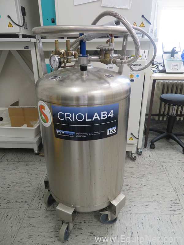 HVM Criolab4 120 Liter Cryogenic Tank