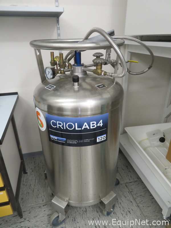 HVM Criolab4 120 Liter Cryogenic Tank