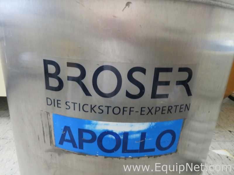 Messer Griesheim Ltd Apollo 200 Liquid Nitrogen Cryogenic Storage and Dispensing Dewar