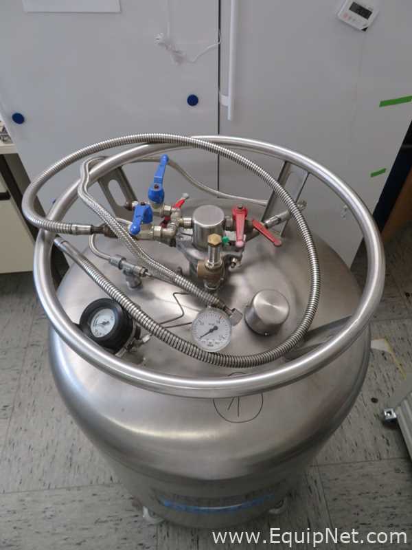 Messer Griesheim Ltd Apollo 200 Liquid Nitrogen Cryogenic Storage and Dispensing Dewar