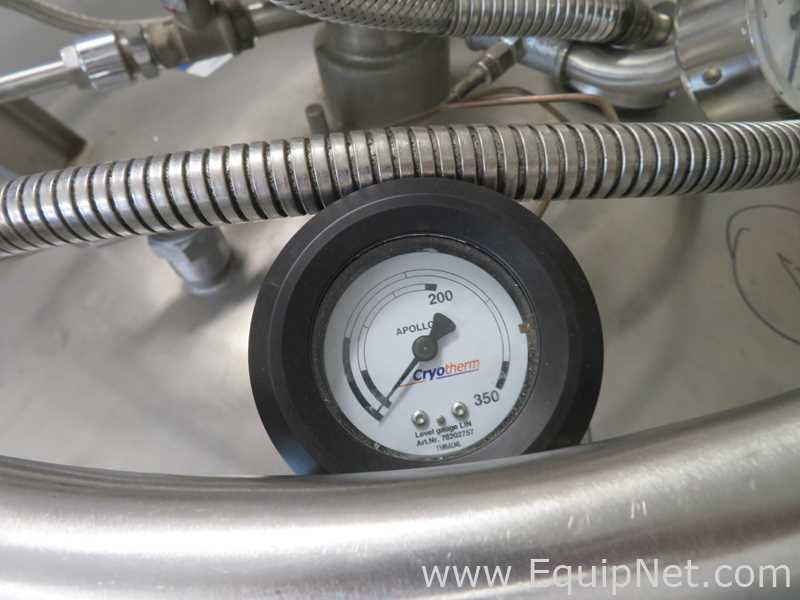 Messer Griesheim Ltd Apollo 200 Liquid Nitrogen Cryogenic Storage and Dispensing Dewar