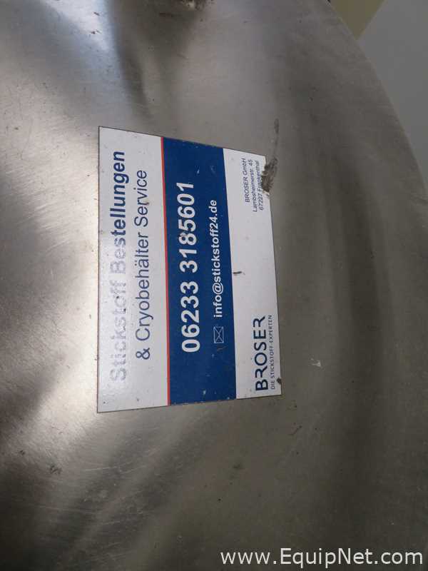 Messer Griesheim Ltd Apollo 200 Liquid Nitrogen Cryogenic Storage and Dispensing Dewar