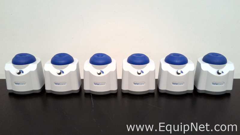 Lot of 6 Fisher Scientific Mini Vortex Mixers