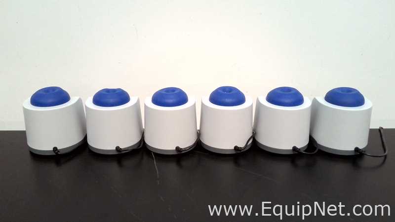 Lot of 6 Fisher Scientific Mini Vortex Mixers