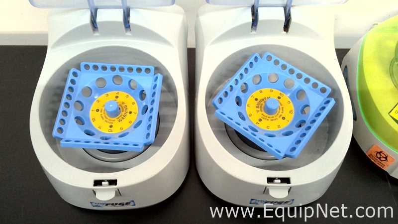 Lot of 6 Benchmark Scientific MyFuge Mini Centrifuges