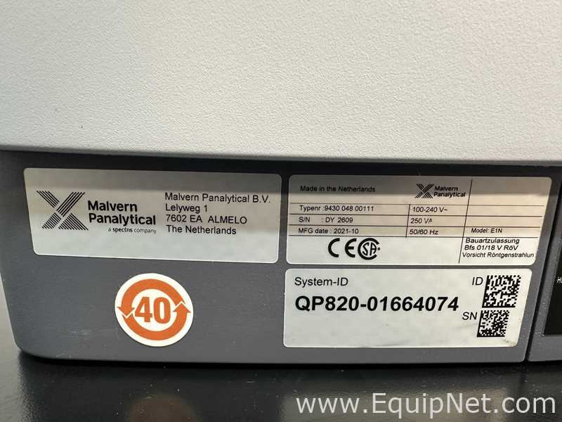 Espectrómetro Malvern Panalytical E1N