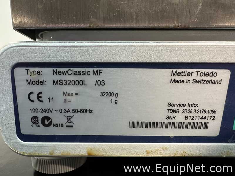 Balança de Laboratório Mettler Toledo MS32000L/03