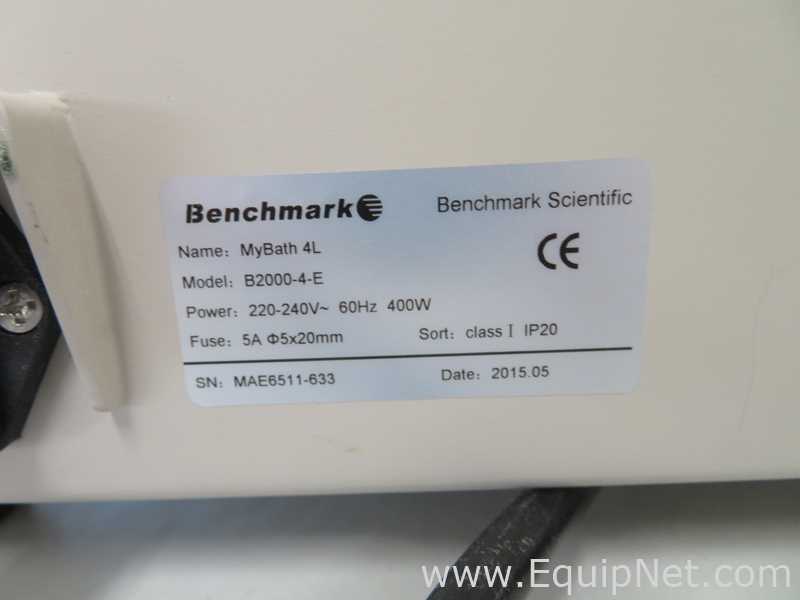 Baño María / Circulador Benchmark Scientific B2000-4-E