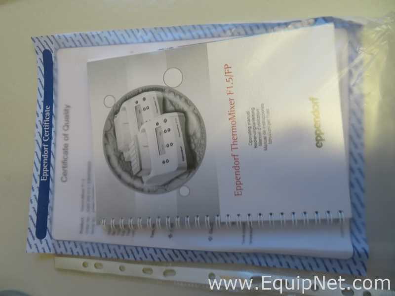 Eppendorf ThermoMixer F1.5 Heater and Mixer