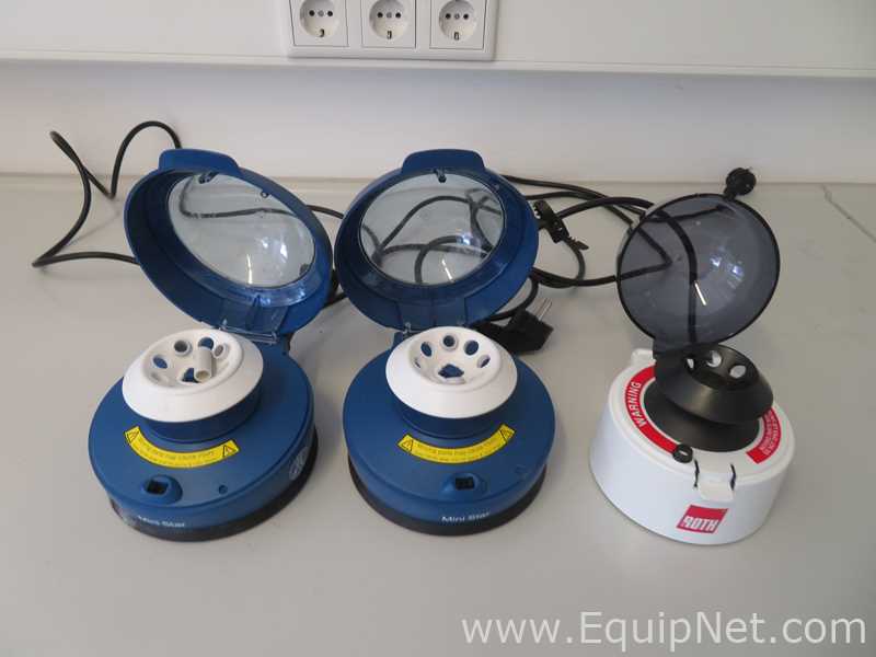 lote de  3 Centrífuga para Laboratórios Various 