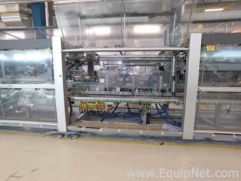 Unused KHS WP A-H Innopack Kisters Wrap Around Tray Packer with GPI Autoflex 15HSS Basket Carrier