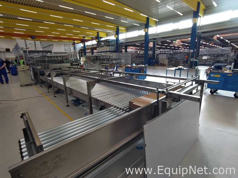 Unused KHS WP A-H Innopack Kisters Wrap Around Tray Packer with GPI Autoflex 15HSS Basket Carrier