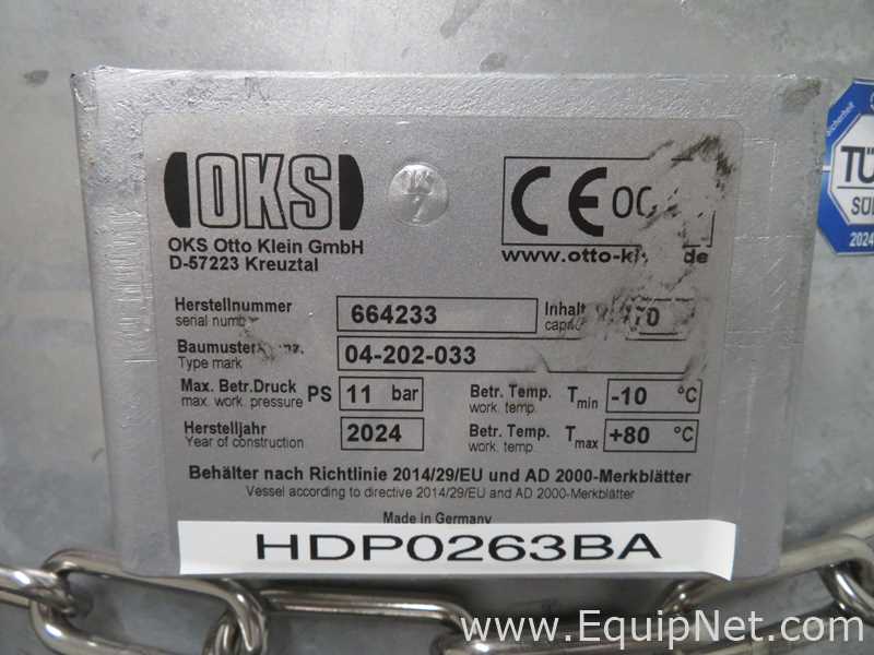 CMC Instruments GmbH CMC-SC-500 Oil Free Scroll Supersilent Air Compressor with OKS 270L Vessel