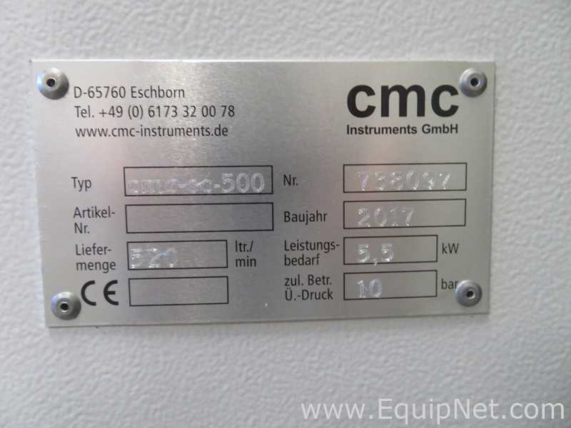 CMC Instruments GmbH CMC-SC-500 Oil Free Scroll Supersilent Air Compressor with OKS 270L Vessel