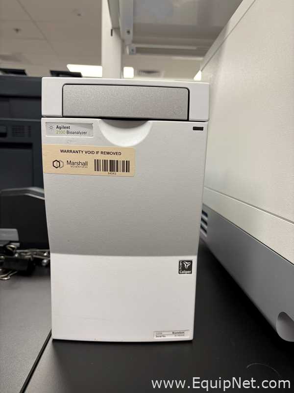 Agilent Technologies 2100 Bioanalyzer Analyzer