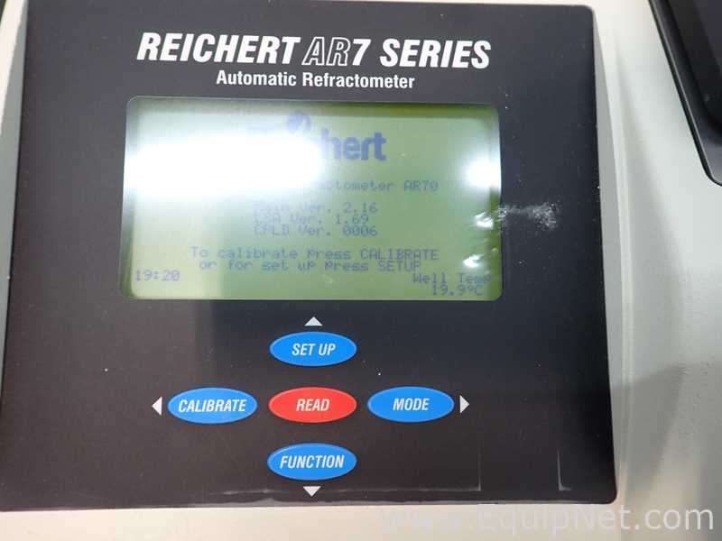 Refractómetro Reichert AR7 SERIES REFRACTOMETER