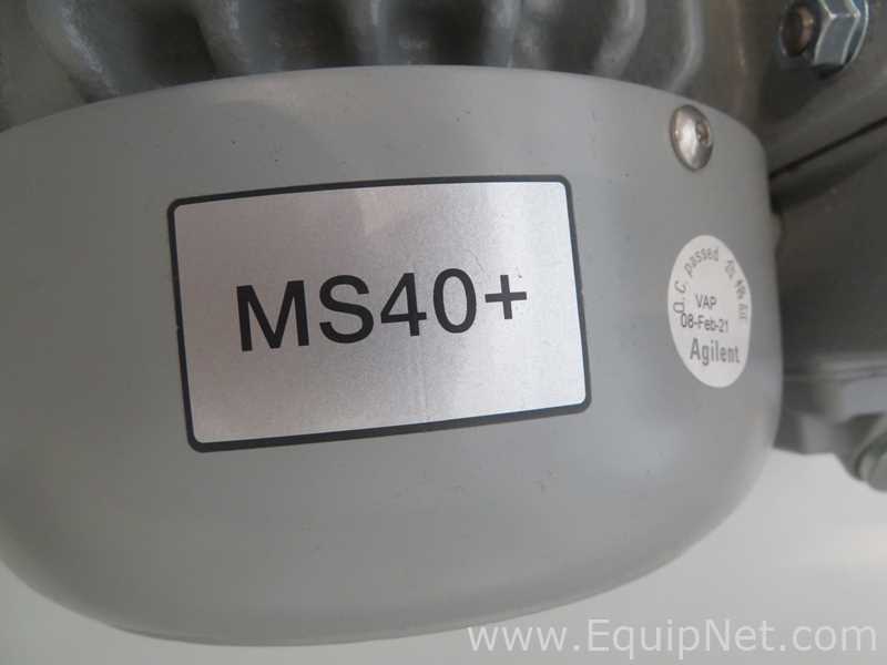 Agilent Technologies MS40Plus Rotary Vane Vacuum Pump