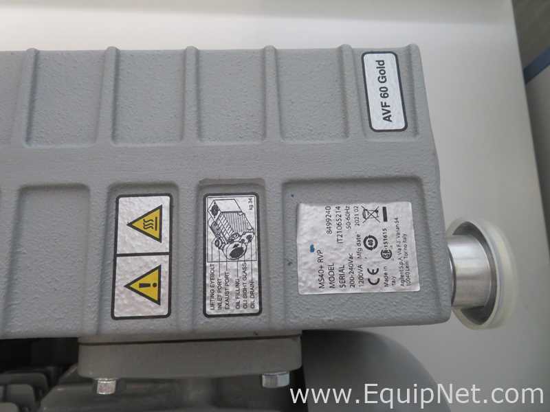 Agilent Technologies MS40Plus Rotary Vane Vacuum Pump