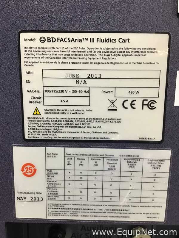 Citómetro de Flujo BD FACSAria