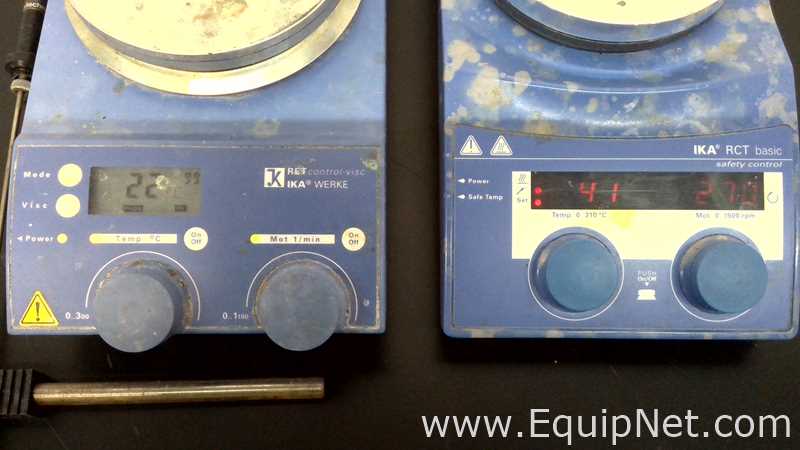 Lot of IKA Hot Plate Stirrers