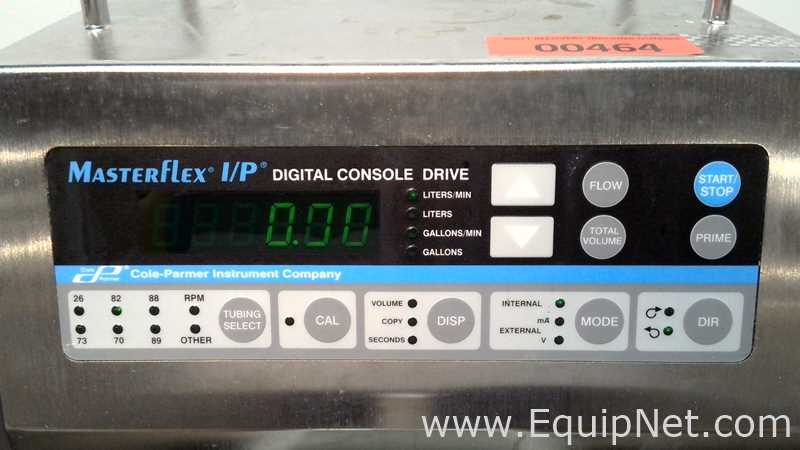Bomba peristáltica Cole Parmer Masterflex Console Drive