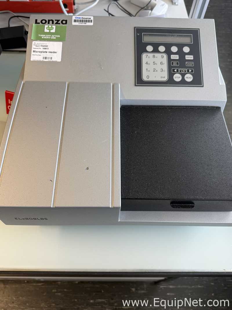 Leitor de MicroPlaca BioTek Instruments Lonza ELx808LBS