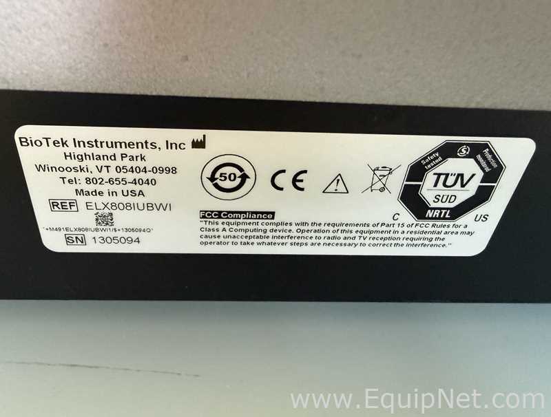 Leitor de MicroPlaca BioTek Instruments Lonza ELx808LBS