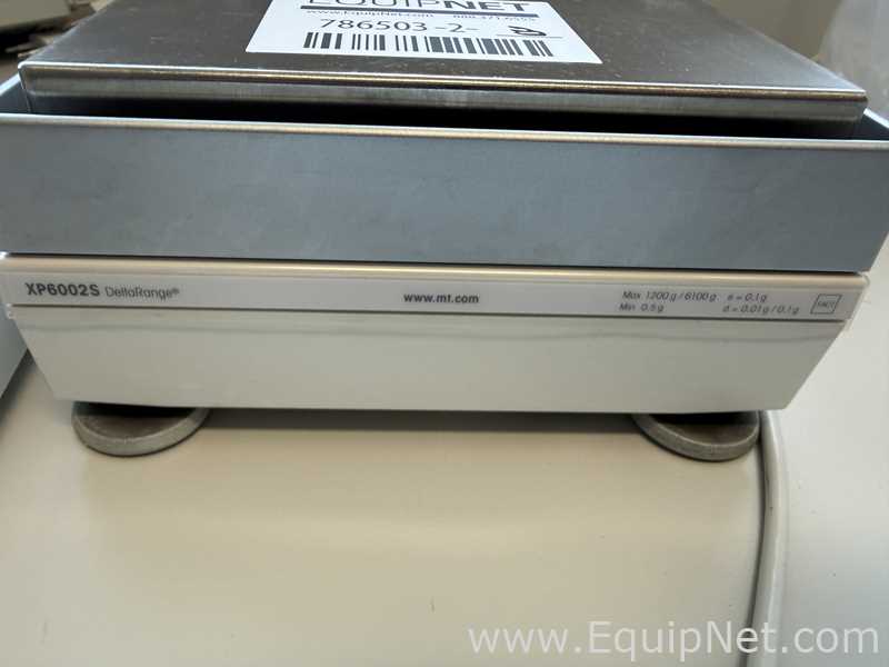 Mettler Toledo XP6002S Delta Range Balance with BT-P42 Rue Printer and Power Supply