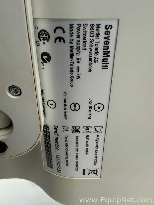 Lot of 2 Mettler Toledo MultiSeven pH Meters with Printers