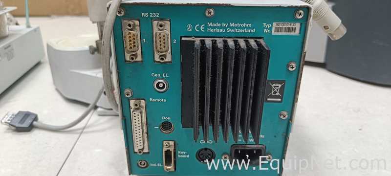 Medidor Metrohm 831 KF Coulometer