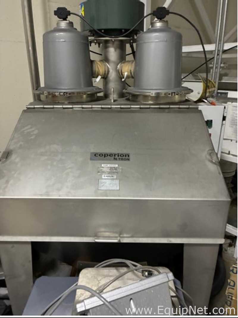 Coperion K-Tron 5207-25.0017 Stainless Steel Dump Hopper