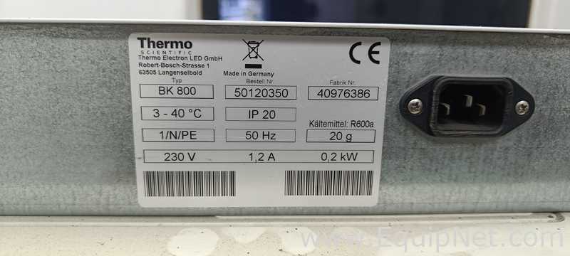 Thermo Scientific Heraeus BK 800 Refrigerated Incubator